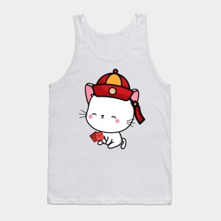 Angora Cat Lunar new year Tank Top